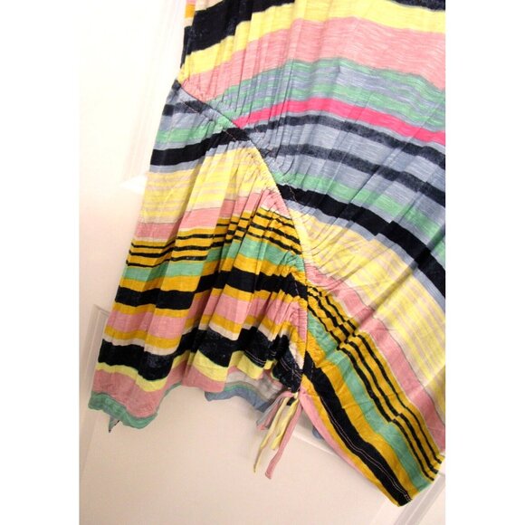Rachel Roy Curvy Collection Plus Size Stripe Multicolor Sleeveless Top - 3X NWT - Picture 8 of 15